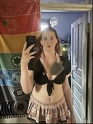 Red tight underwear and tight anal a steamy match made in heaven